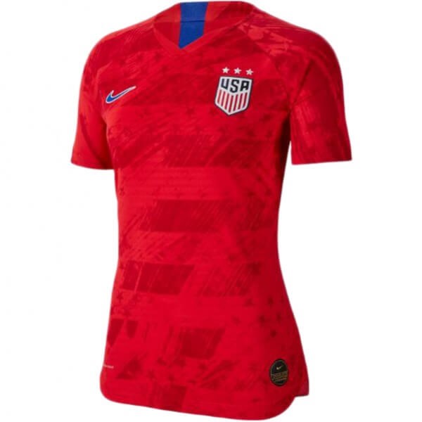Camiseta Estados Unidos 2ª Kit Mujer 2019 Rojo